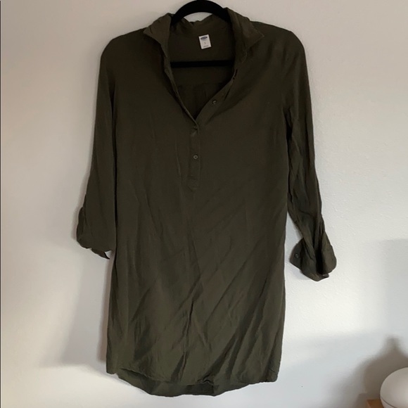 Dresses & Skirts - Green tshirt dress